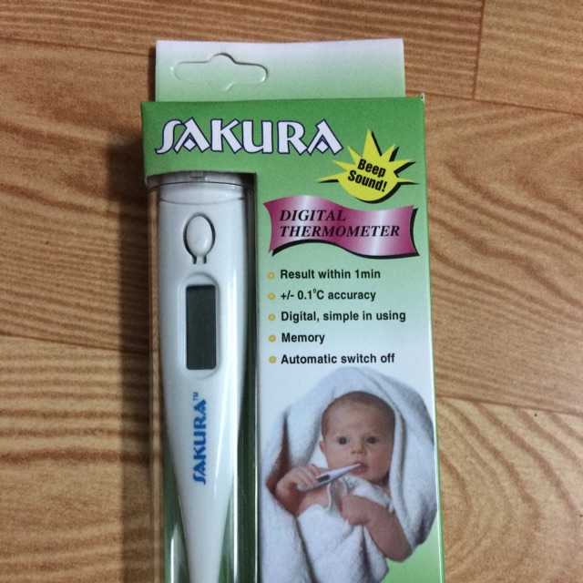 Cặp nhiệt độ điện tử Sakura