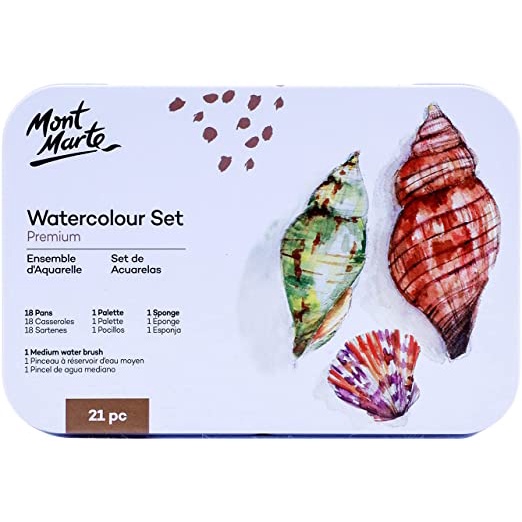 Set màu nước Mont Marte - 21/27pcs