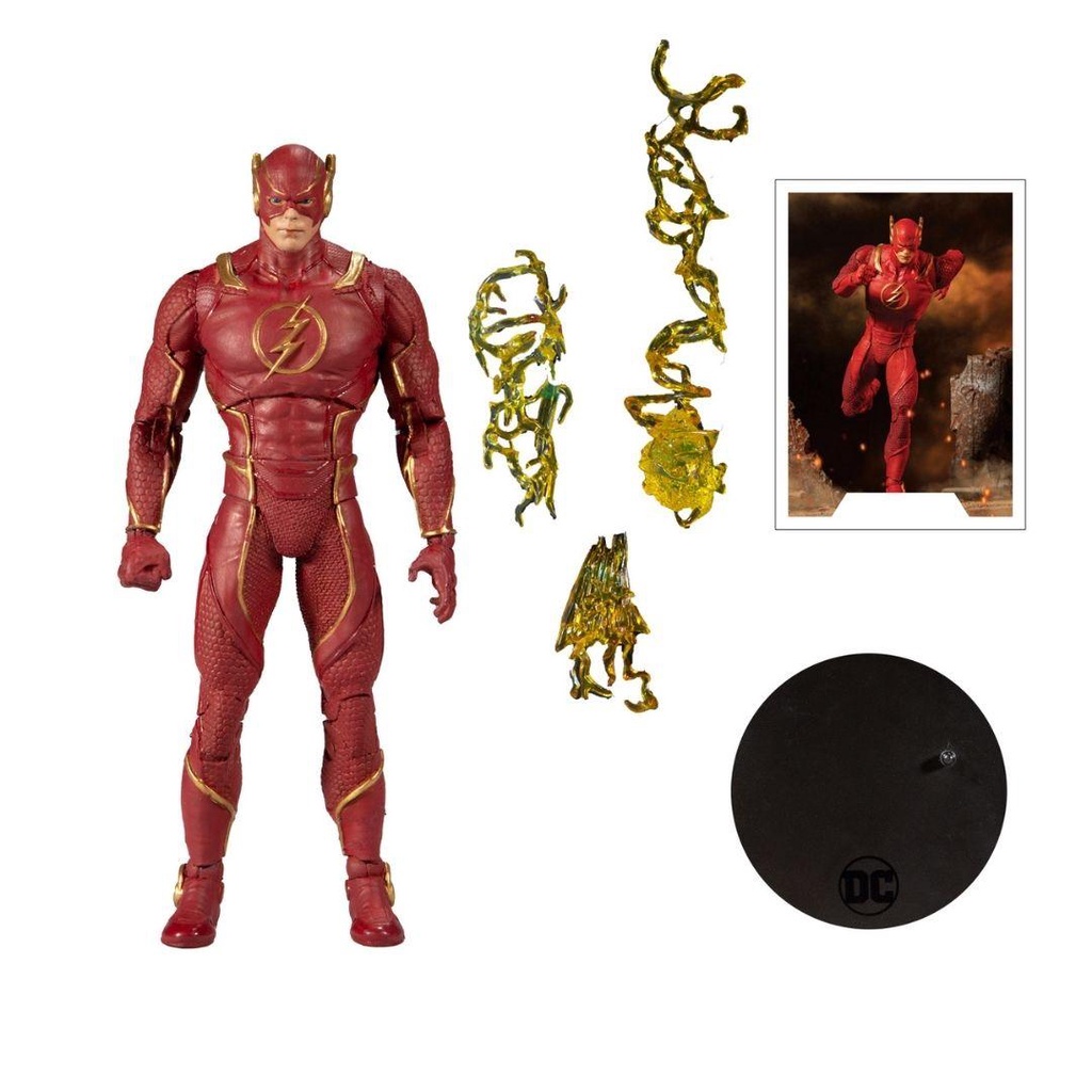 Mô hình DC Multiverse The Flash 18cm Injustice 2 McFarlane Mô hình có khớp Nhựa PVC, ABS CHÍNH HÃNG MỸ DCMF11