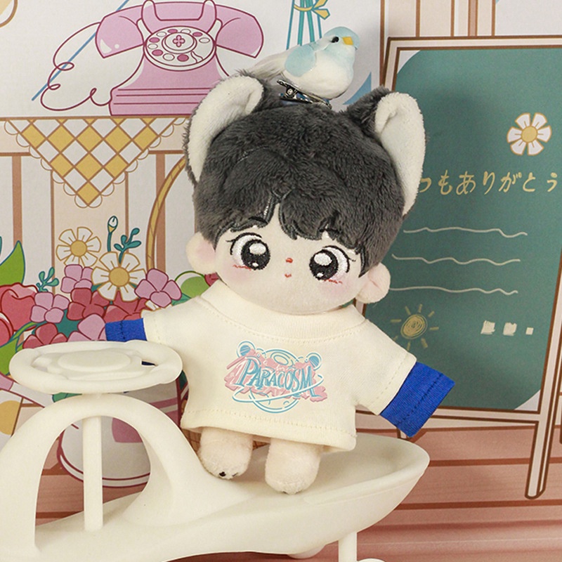 Áo sweater đường phố cho bé doll 20cm