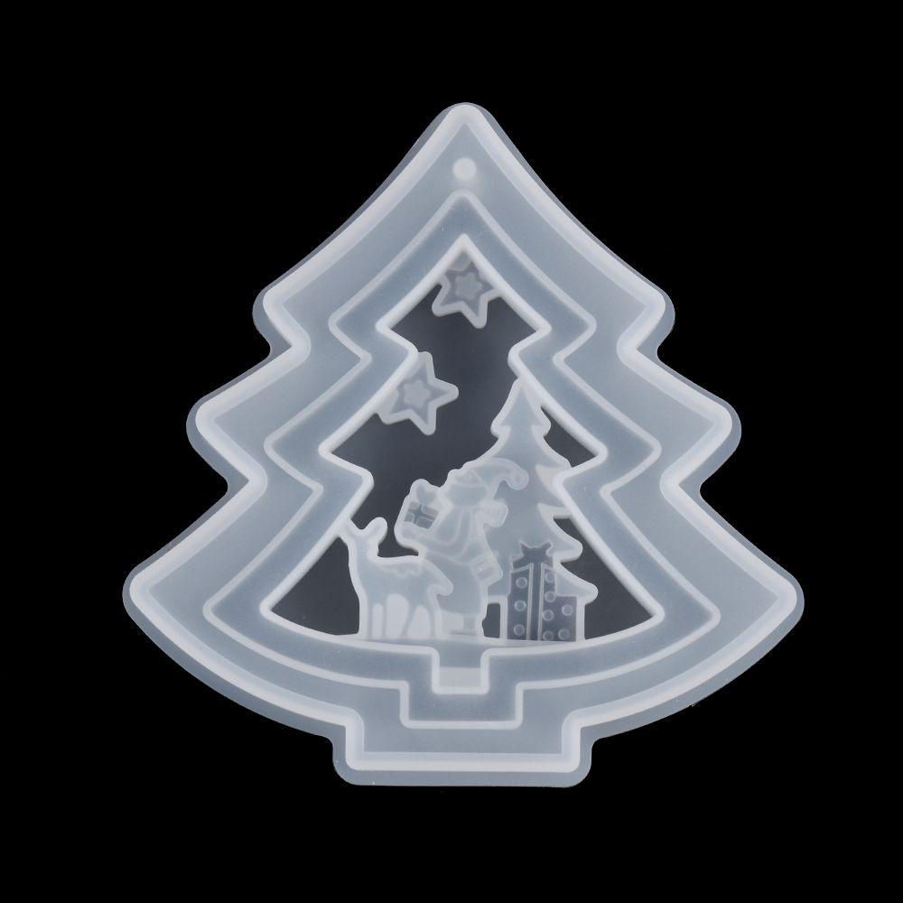 Khuôn Silicone Làm Trang Sức Hình Chữ Merry Christmas