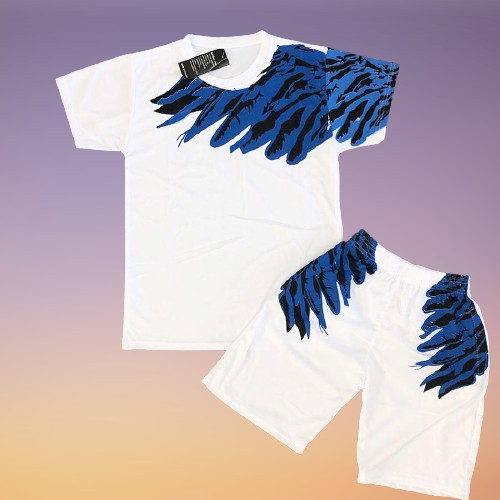 Bộ thể thao thun lạnh 2D mẫu Cánh Đen cam kết sản phẩm đồ hè thun lạnh chất lượng | BigBuy360 - bigbuy360.vn