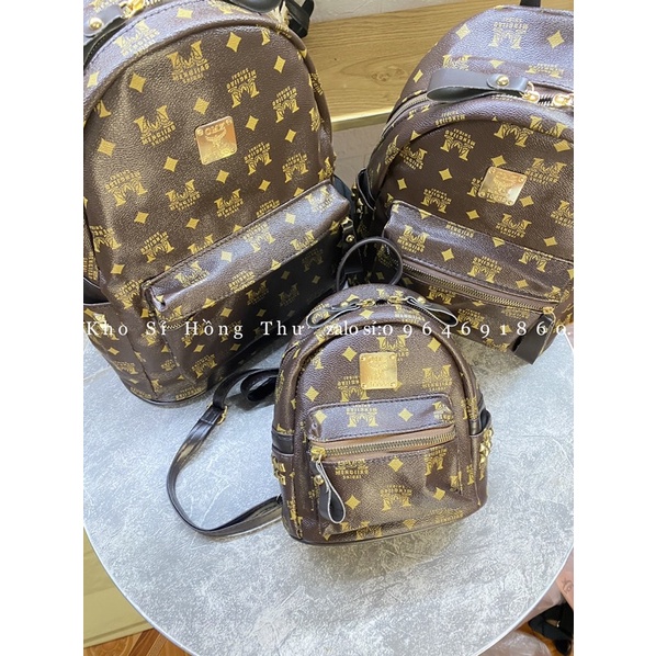 balo thời trang đi học nâu m