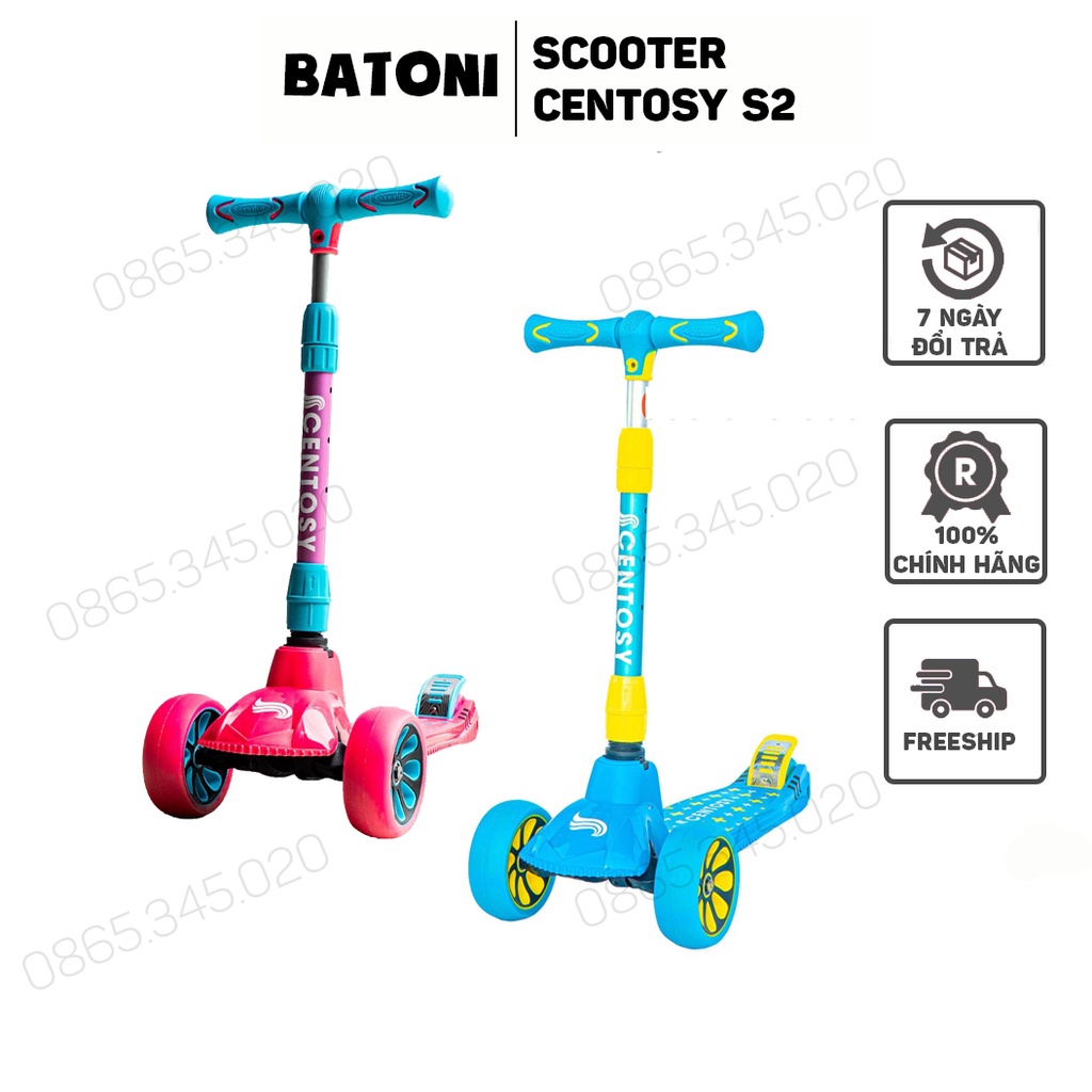 Xe Scooter Centosy S2 (2 màu) chính hãng