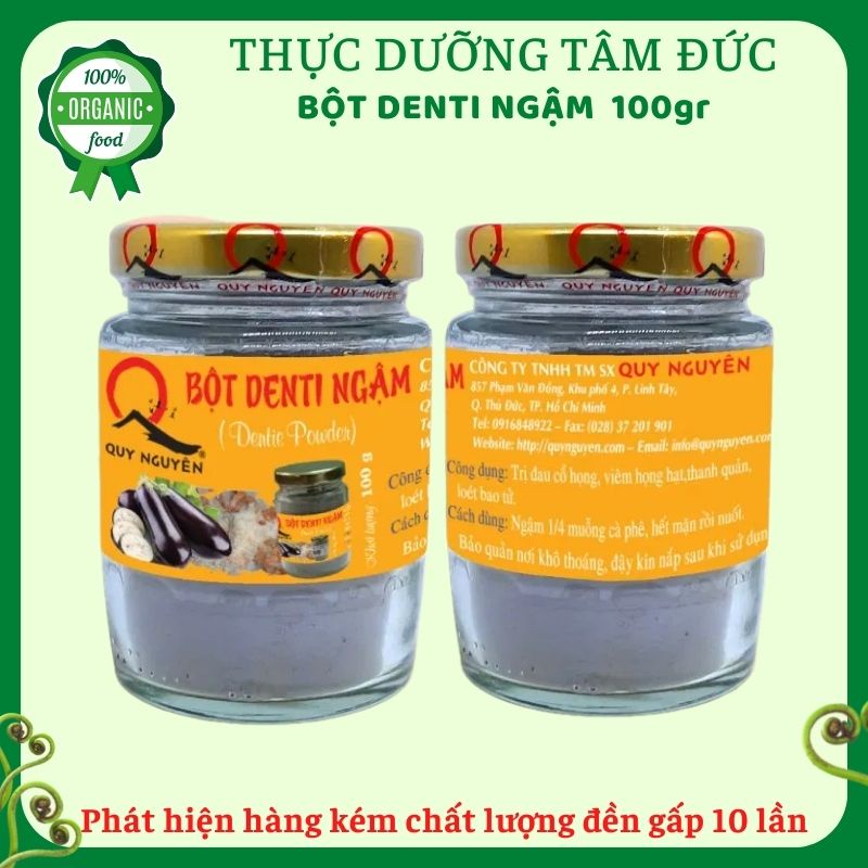 Bột denti ngậm Quy Nguyên hũ 100g - chùa Long Hương