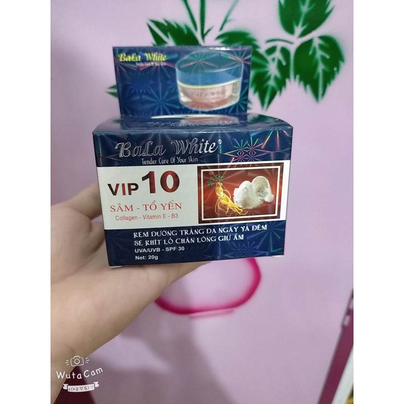 kem bala white VIP 7, VIP 8 ,VIP 9, VIP 10 sâm-tổ yến