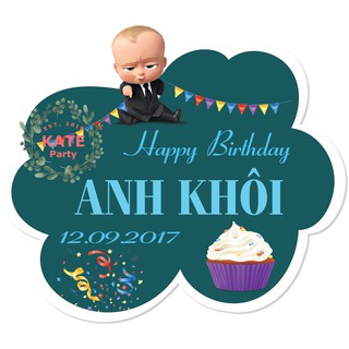 Bảng Tên Sinh Nhật Thiết Kế Theo Yêu Cầu