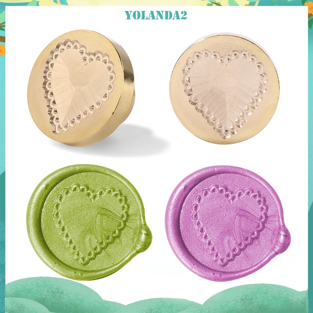 Đầu con dấu ấn sáp dán thiệp cưới phong cách cổ điển