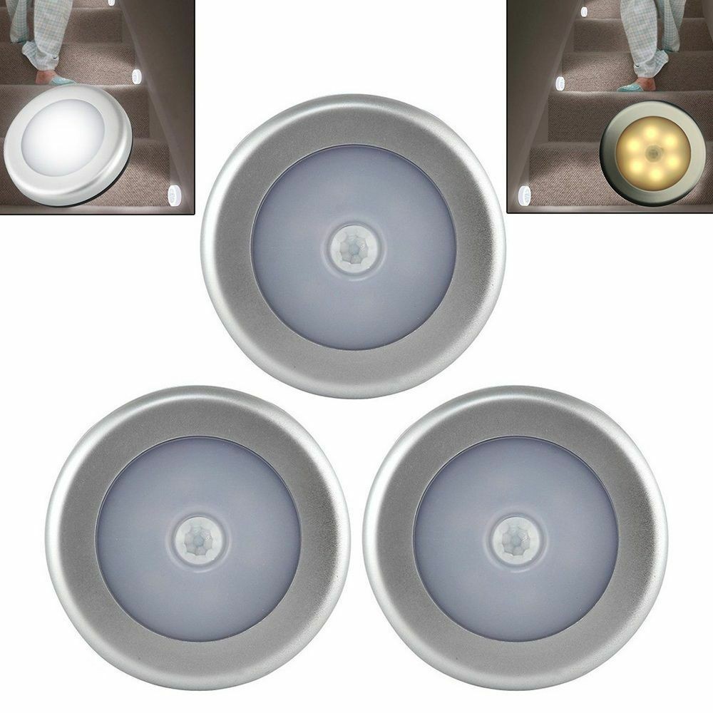 Đèn led PIR cảm biến ban đêm sử dụng pin