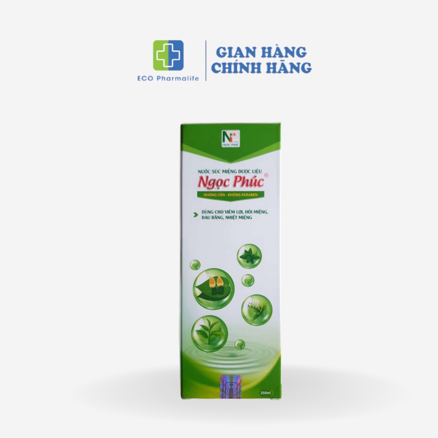 Nước Súc Miệng Thảo Dược Ngọc Phúc Thơm Miệng , Kháng Khuẩn