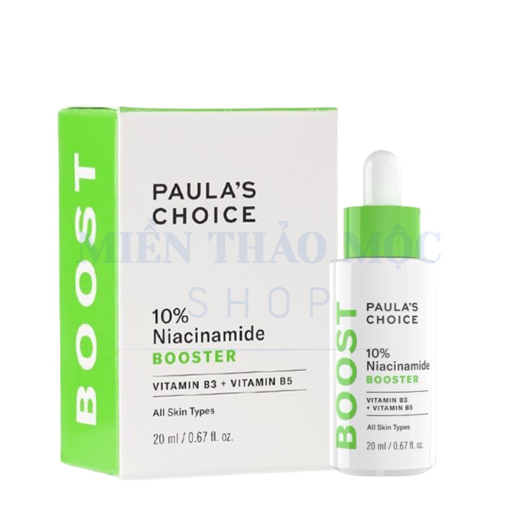 Tinh chất Paulas Choice Resist 10% Niacinamide Booster sáng da, giúp se lỗ chân lông,giảm mụn