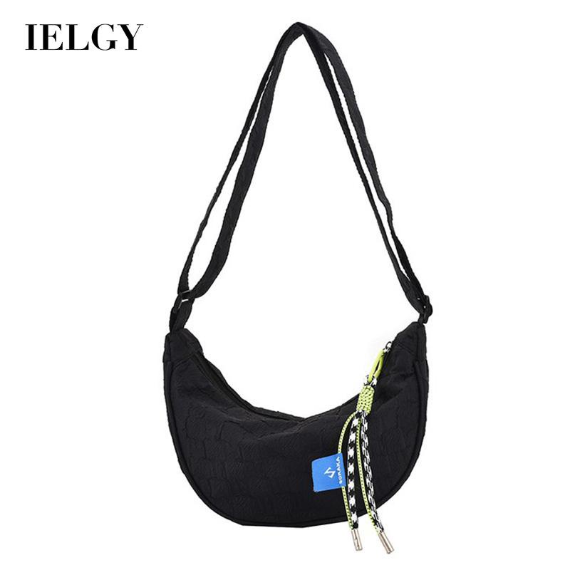 Túi đeo chéo ngực IELGY màu sắc tương phản thời trang dành cho nữ