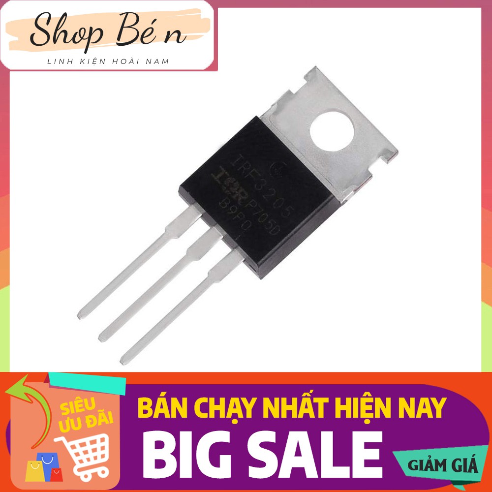 IRF3205 TO220 MOSFET N-CH 110A 55V | BigBuy360 - bigbuy360.vn