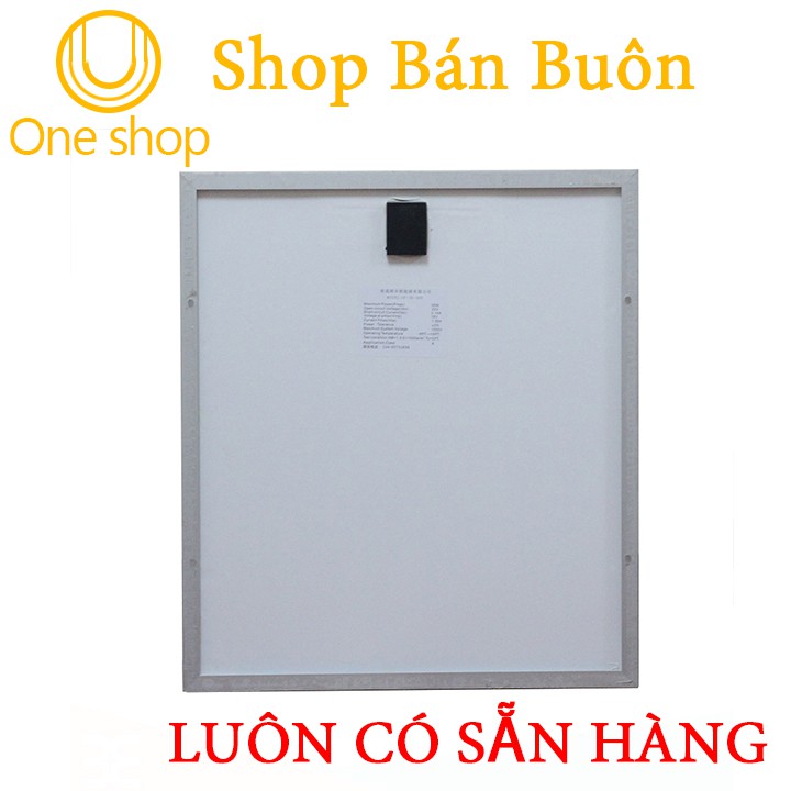 Tấm Pin Năng Lượng Mặt Trời 18V 35W Polysilicon  - 518x457x17mm
