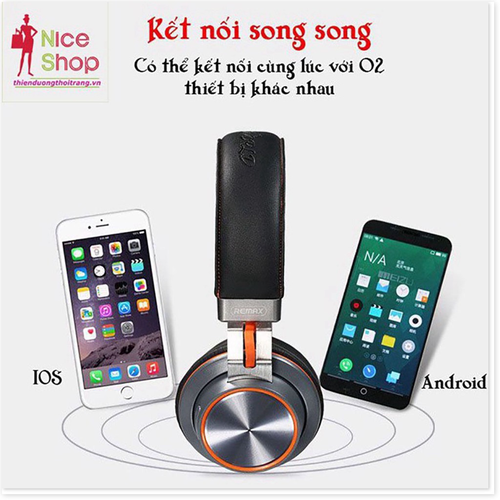 Tai nghe bluetooth đa năng pin siêu khỏe chính hãng remax | BigBuy360 - bigbuy360.vn