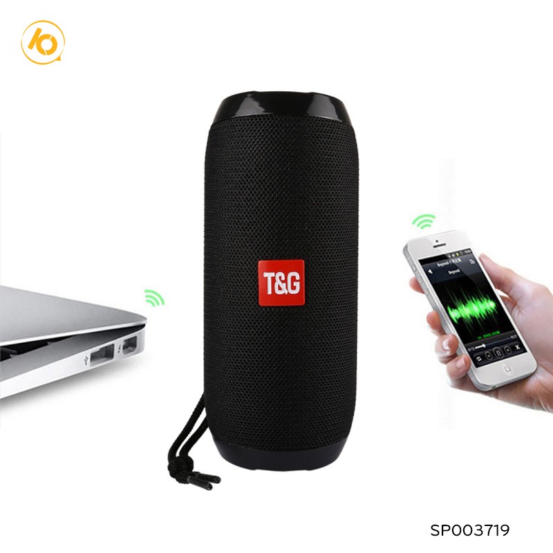 Loa Bluetooth T&amp;G, chống thấm nước, chống sốc, âm thanh lớn, Bass siêu chắc, pin trâu, tiện lợi mang theo bên người