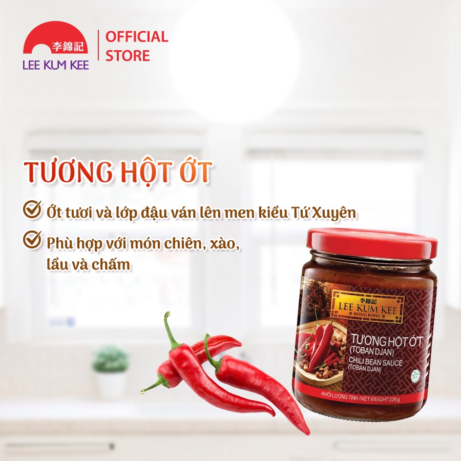 Tương hột ớt Lee Kum Kee 2.04kg