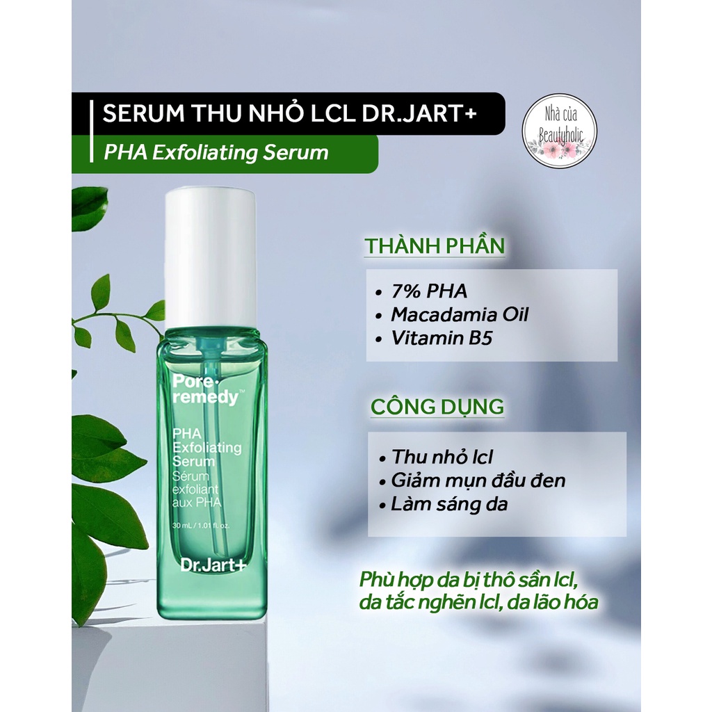 Serum se lỗ chân lông DR.JART+ PHA EXFOLIATING SERUM