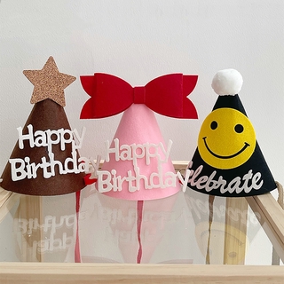 Nón đội đầu chủ đề tiệc sinh nhật phong cách Hàn Quốc dùng để chụp hình/ làm quà tặng