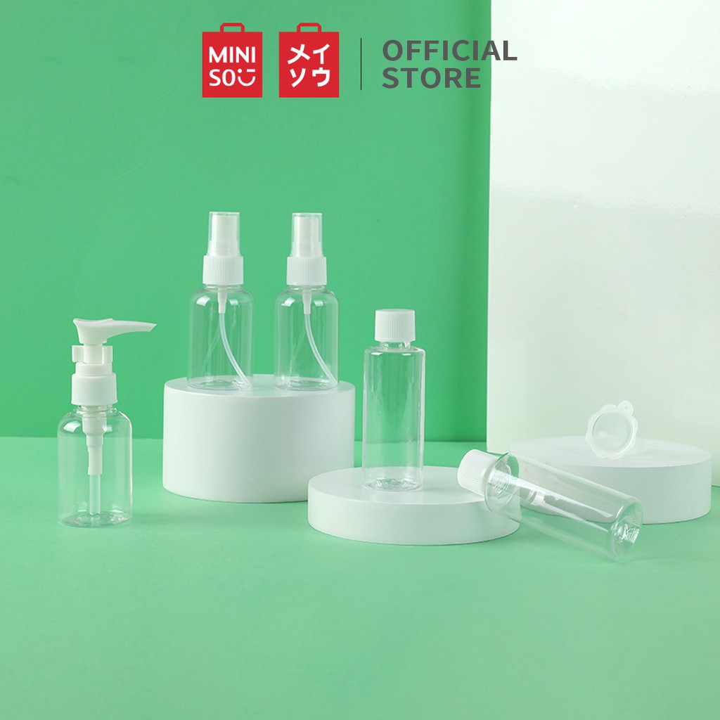 [Mã MINI11FFF giảm 5% đơn 150K] Bộ chiết mỹ phẩm Miniso MX0180 - Hàng chính hãng