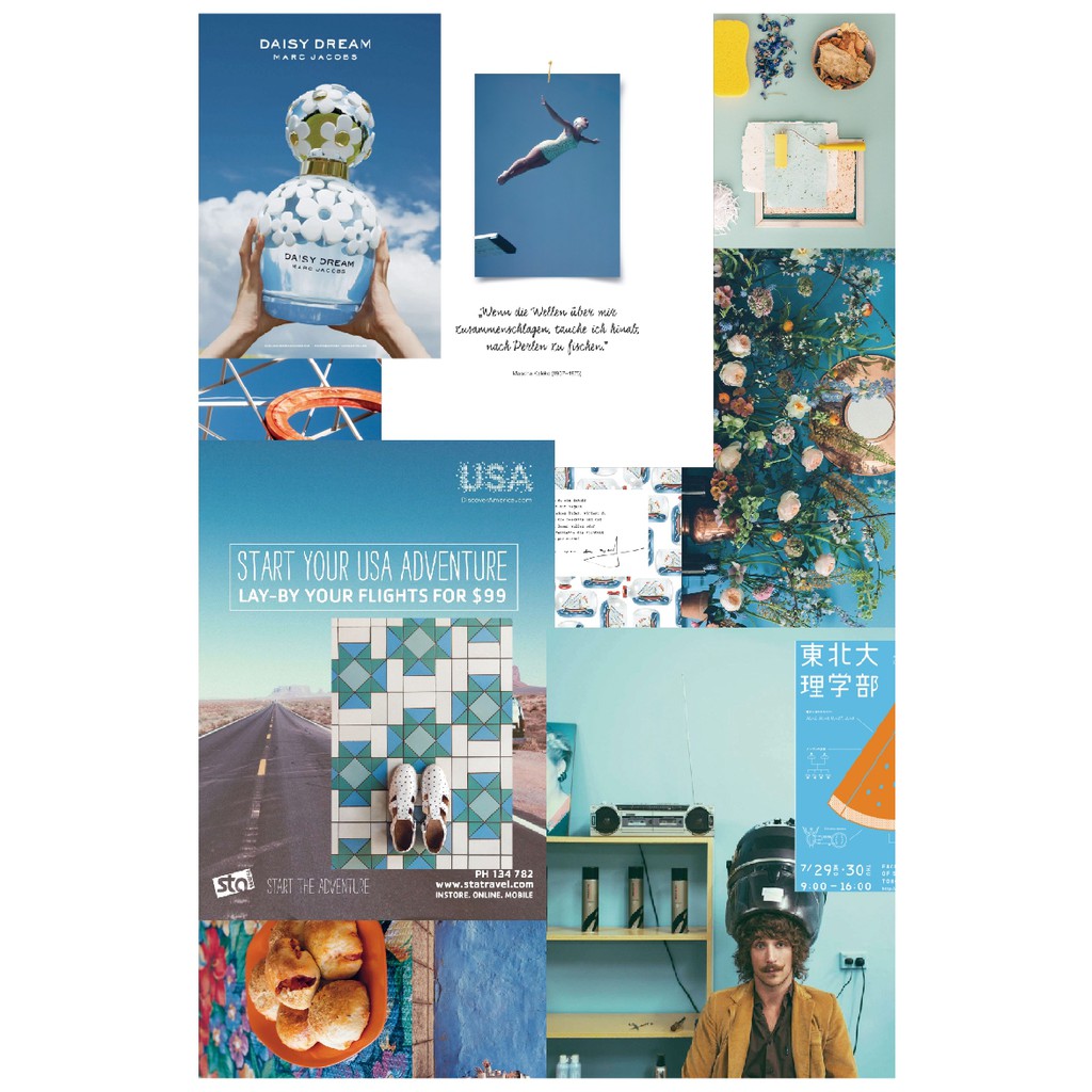 Poster treo tường trang trí phòng phong cách retro sơn dầu nghệ thuật