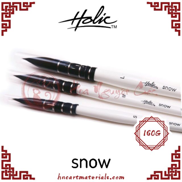 Cọ vẽ Holic Snow Mop lông sóc