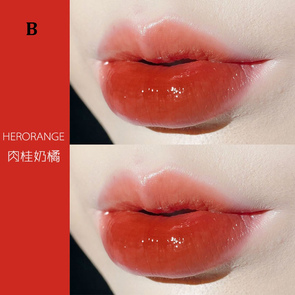 [Hàng mới về] Son môi dưỡng ẩm chiết xuất từ sữa cam / dâu tây thời trang cho nữ