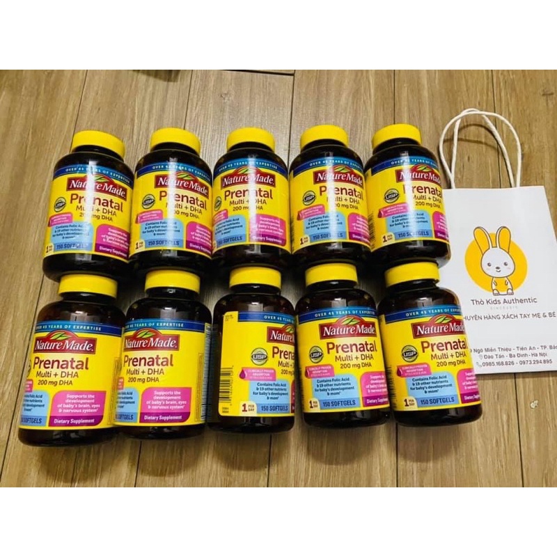 Vitamin bầu Prenatal Mỹ