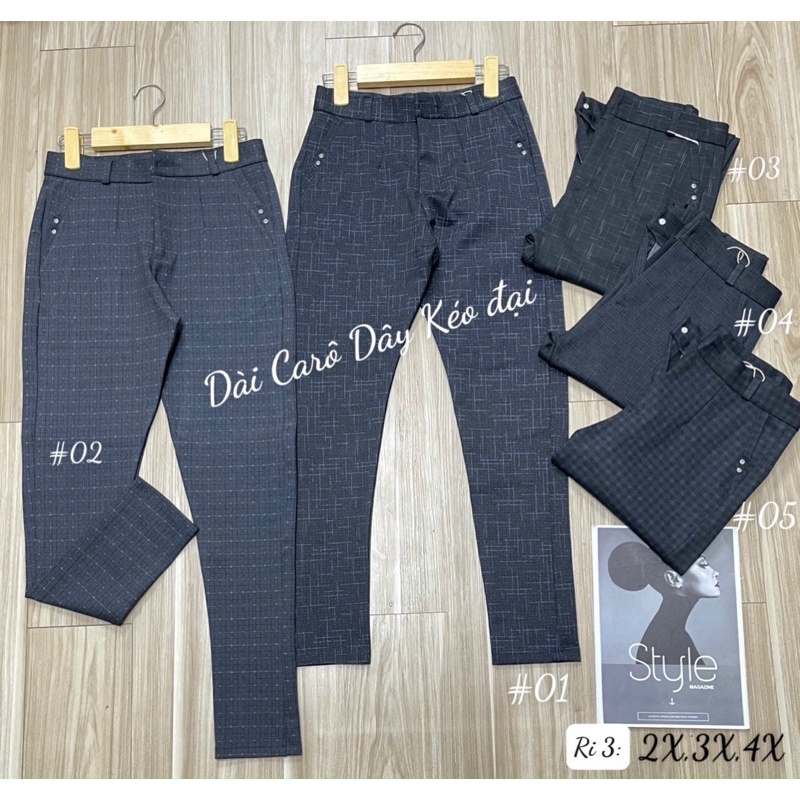 Quần Tây Thun Nữ Thời Trang 47-68Kg