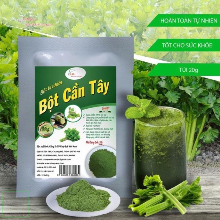 100gr Bột Cần Tây sấy lạnh nguyên chất nhà làm