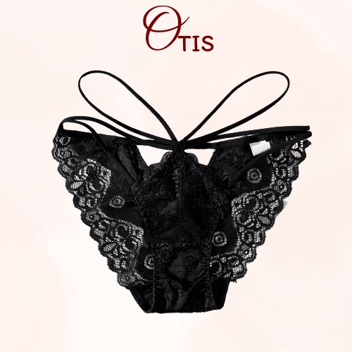 Quần Lót Ren Mềm Mại Hoa Văn Phối Dây Cực Sexy Quyến Rũ OTIS - S61
