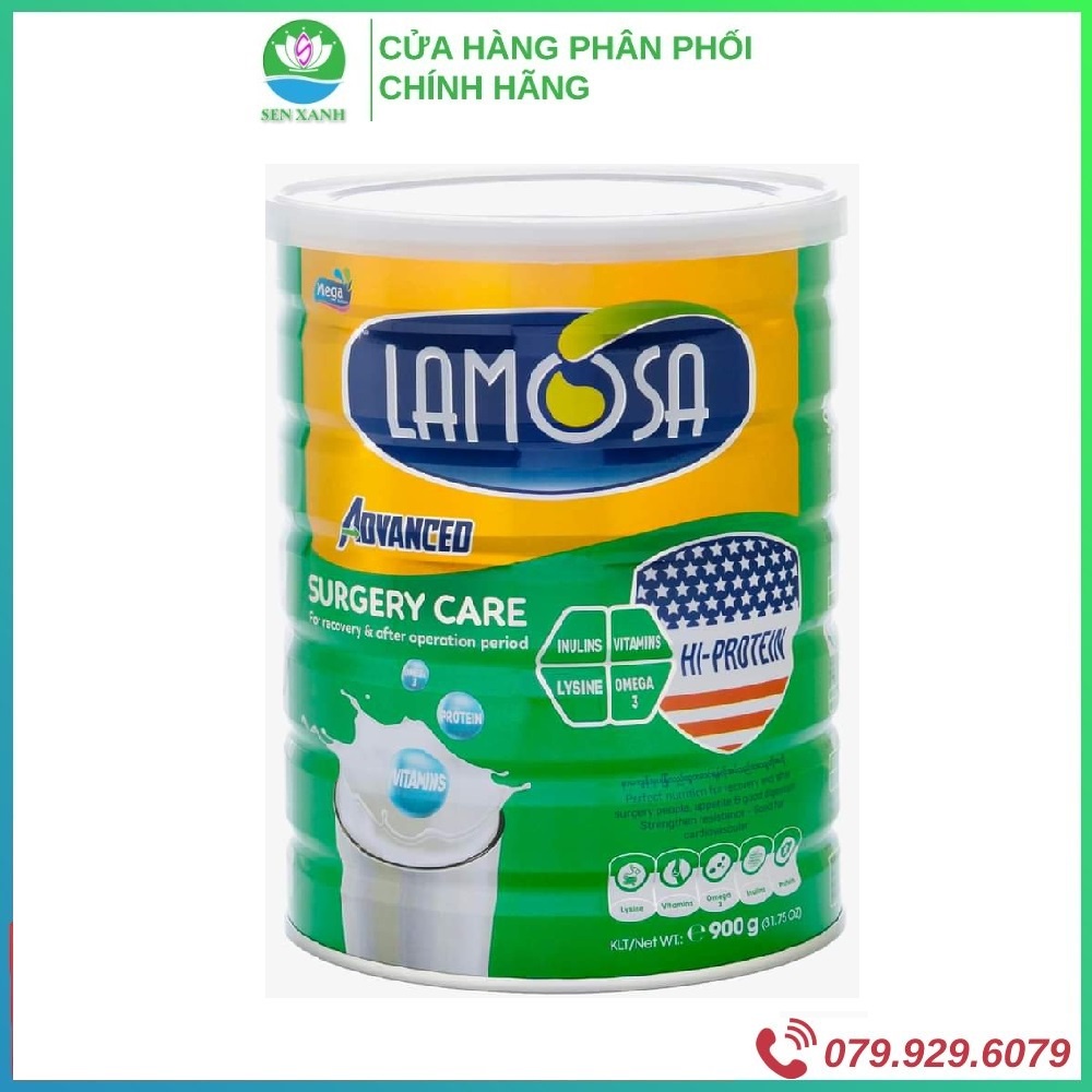 [SenXanh SG] Sữa Bột Phục Hồi Sau Phẫu Thuật - Lamosa SURGERY CARE 900G