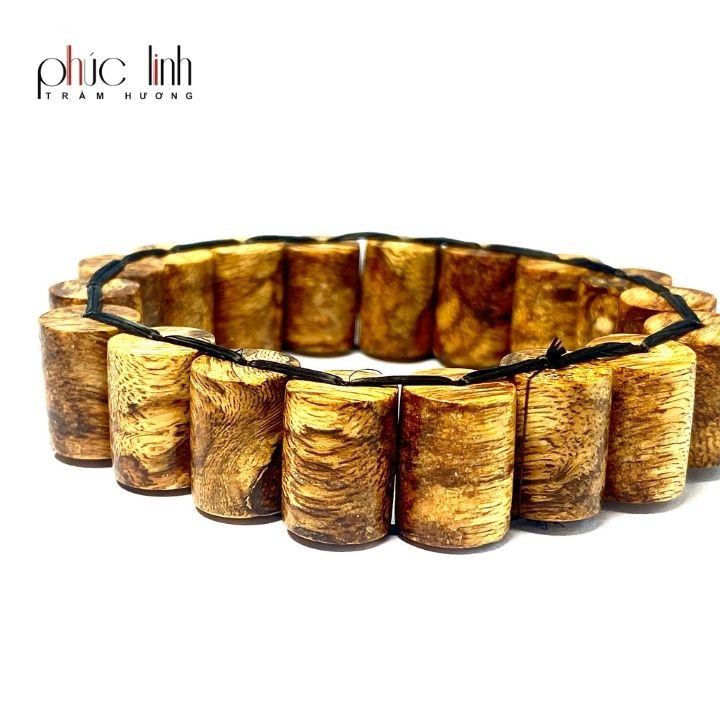 Vòng Tay Trầm Hương Kiểu Đồng Hồ PHÚC LINH