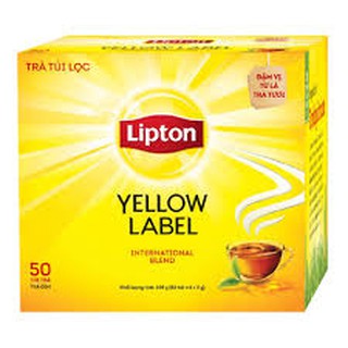 Trà lipton nhãn vàng 50 túi x 2g