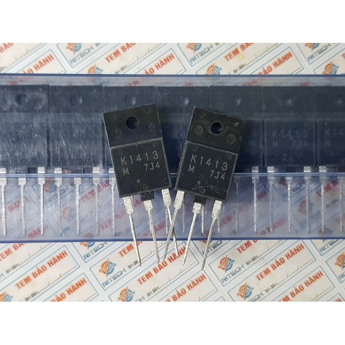 K1413, 2SK1413 Mosfet kênh N 2A 1500V TO-3P
