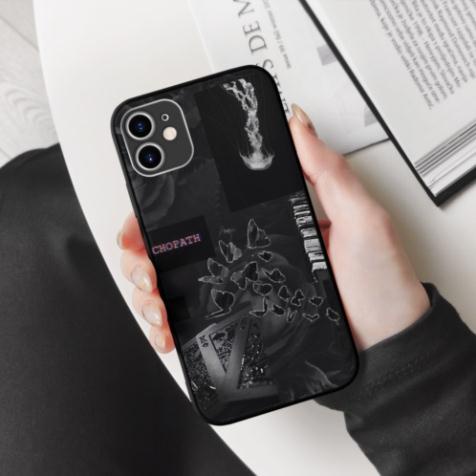 Ốp Lưng iPhone hình card dark night collage art pop art đen  cho các dòng SAMSUNG PAP20210794