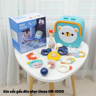 XÚC XẮC ĐÈN NHẠC 10 MÓN UMOO UM-10100