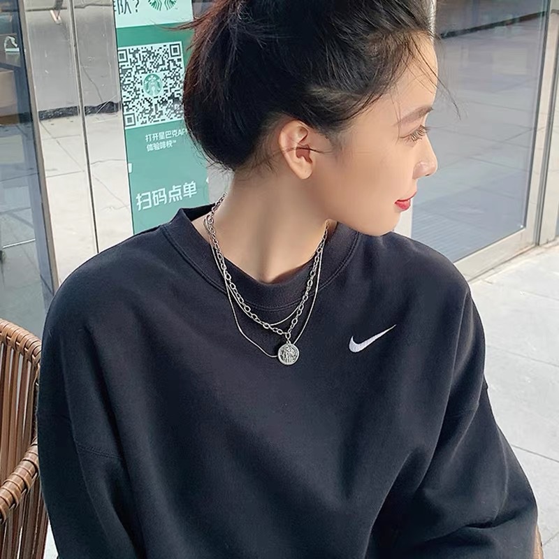 Vòng cổ ba lớp phong cách Ấn Độ có thể tách ra cá tính quyến rũ cho nữ