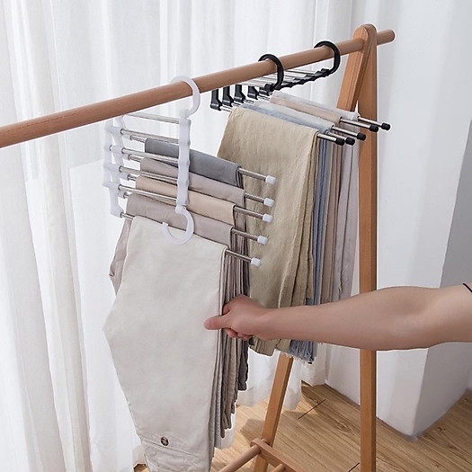 Móc Treo Quần Áo Đa Năng 5 in 1