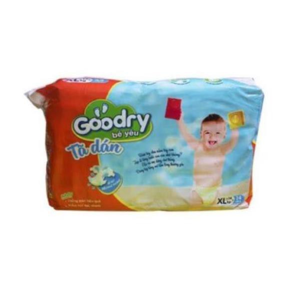 COMBO 2 GÓI TẢ DÁN GOODRY S46/M42/L38/XL34(TẶNG KHĂN ƯỚT 20 TỜ)