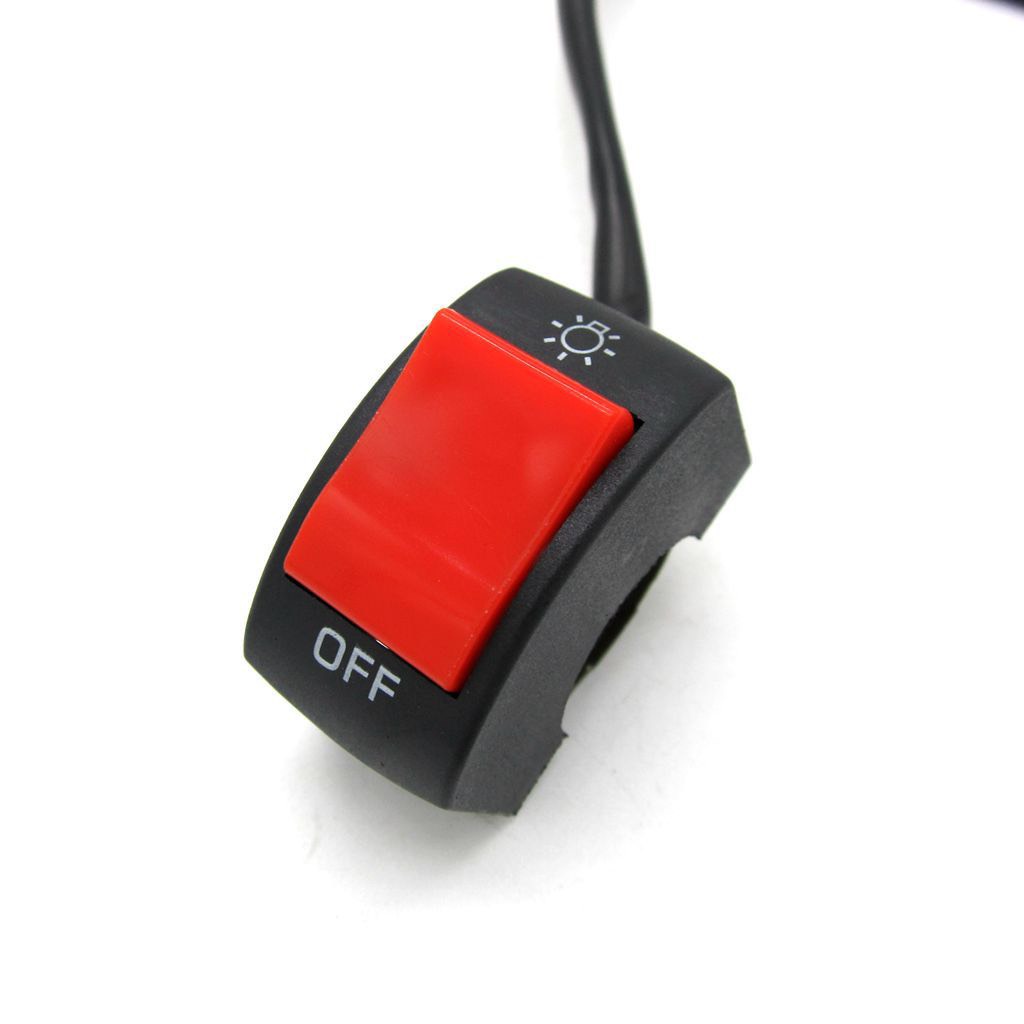 Cùm công tắc on/off tắt mở gắn ghi đông xe máy