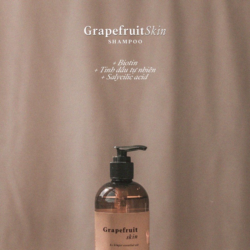 GingerShampoo Dầu gội Gừng Vỏ Bưởi