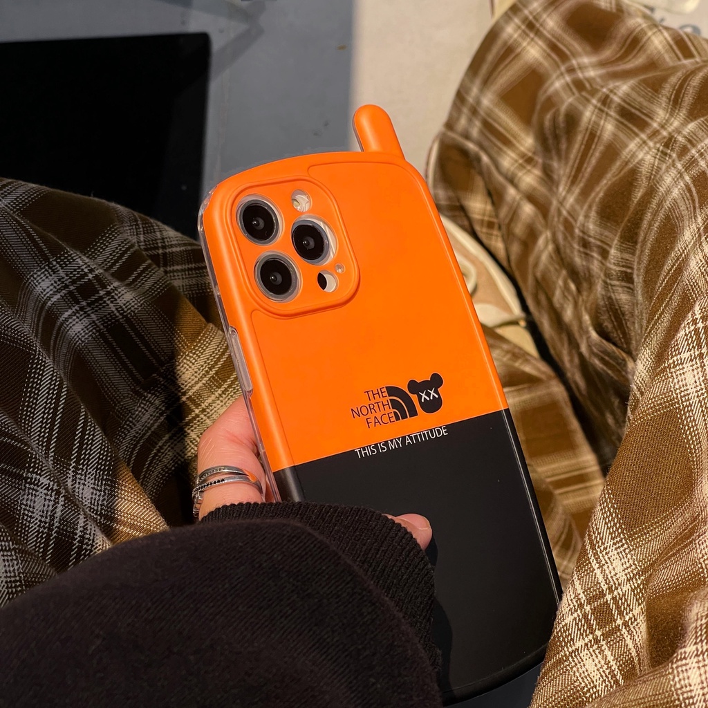 Ốp Điện Thoại In Hình Gấu Hoạt Hình Cho iPhone13Pro iP12Pro XS iPhone11 12Promax 13 11Promax 12 13