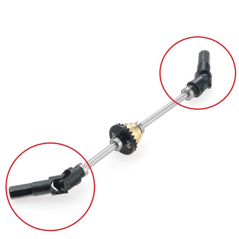 Bộ 4 trục trước sau bằng kim loại cho xe điều khiển từ xa Wpl C14 C24 B14 Mn D90