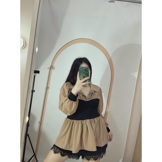 ÁO BABY DOLL THẮT EO