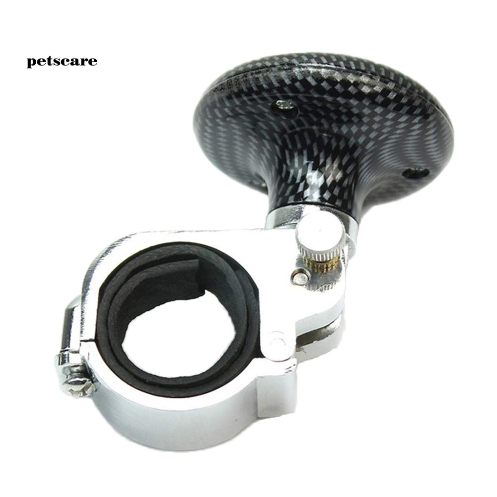 Núm xoay trợ lực gắn vô lăng xe hơi bằng sợi carbon