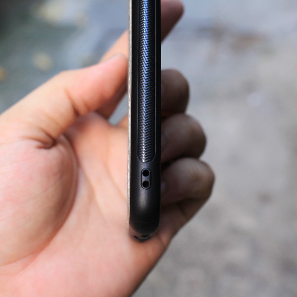 Xiaomi Redmi Note 6 Pro <> Ốp lưng Vân da khắc hình Nai 3D màu xanh