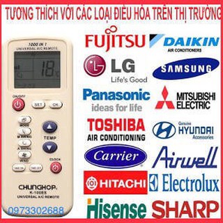 Điều khiển điều hòa đa năng K100ES CHUNGHOP(XỊN)