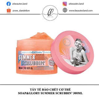 Tẩy da chết toàn thân Soap And Glory Summer Scrubbin