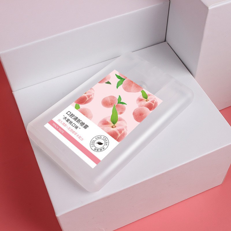 (Bán buôn – Sỉ) Xịt Thơm Miệng Heyxi Vị Đào, Trà Xanh Thơm Mát shopduyencuong